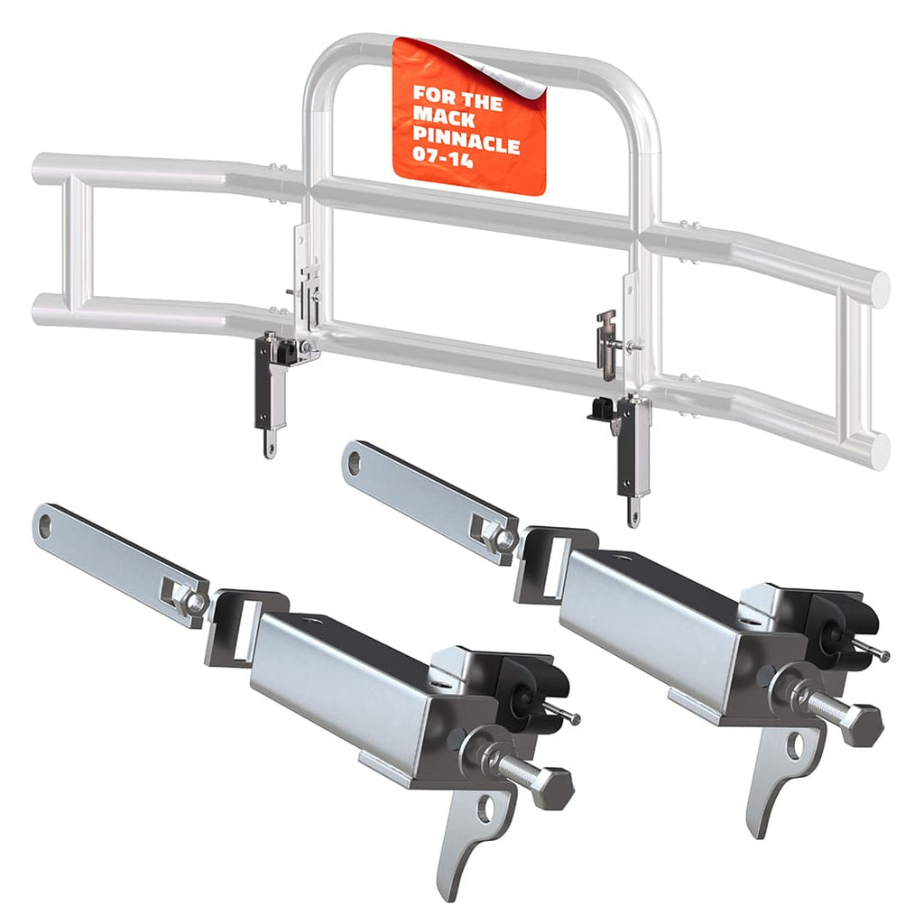 Front Bumper Guard Mounting Brackets for Mack Pinnacle 2007-2014 (Brackets ONLY)