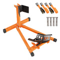 1500 lbs. Capacity Motorcycle Front Wheel Chock with 14 Size Adjustments