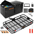 60"x36"x6" Hitch Carrier & 35 Cu Ft Cargo Bag