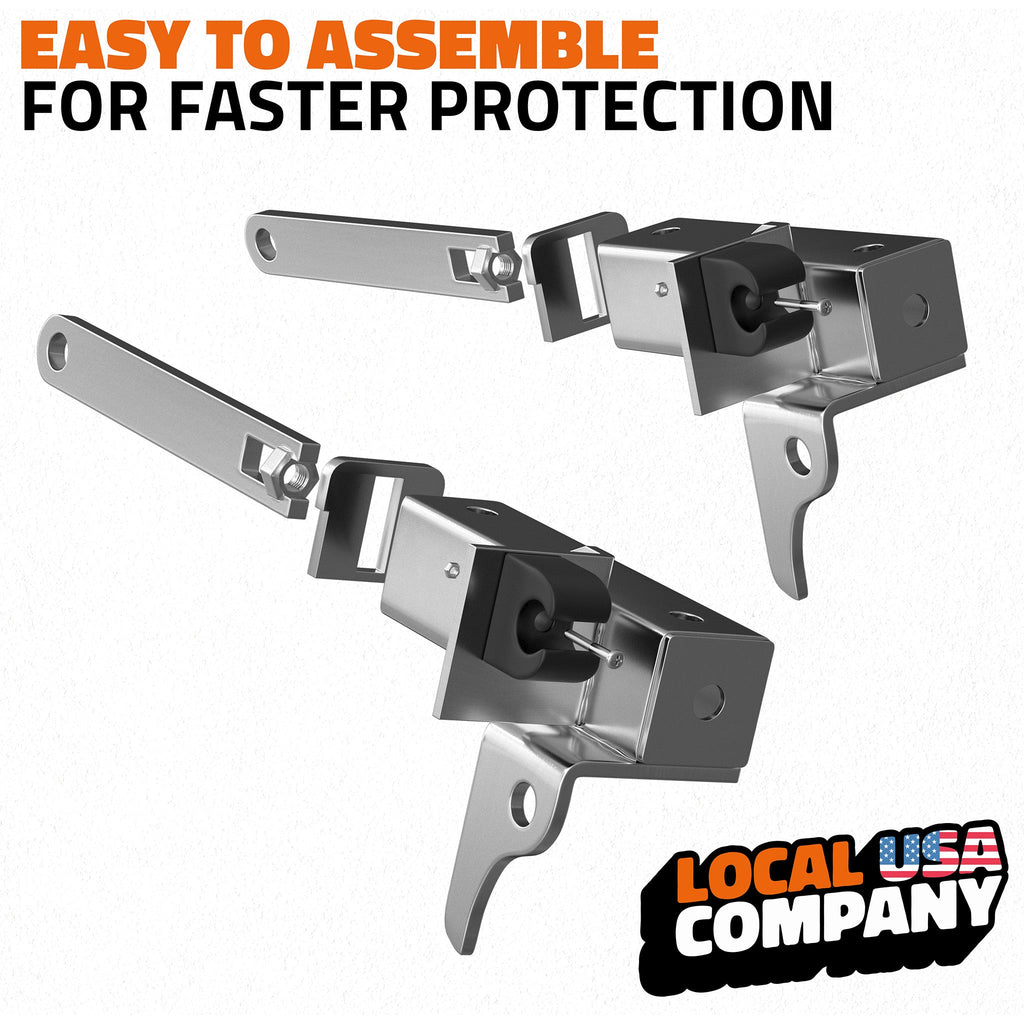 90"x11.5"x29" Front Bumper Guard with Mounting Brackets for Peterbilt 386 / 587 2022-2026