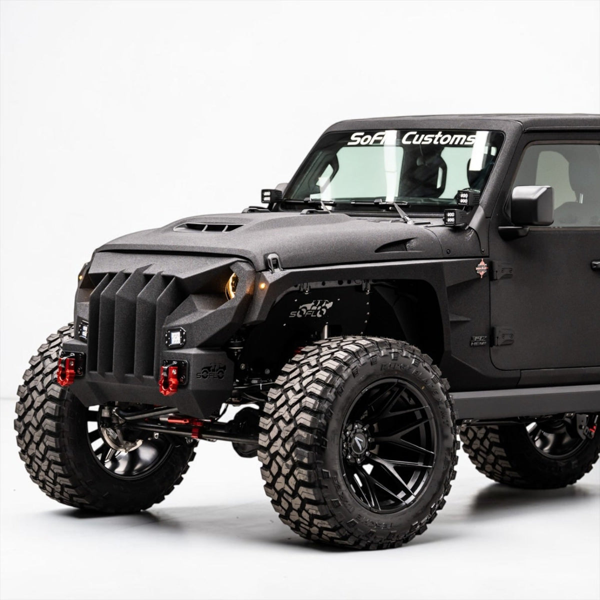SoFlo Front Grille Bumper Gen 2 Jeep Wrangler 2018-2027