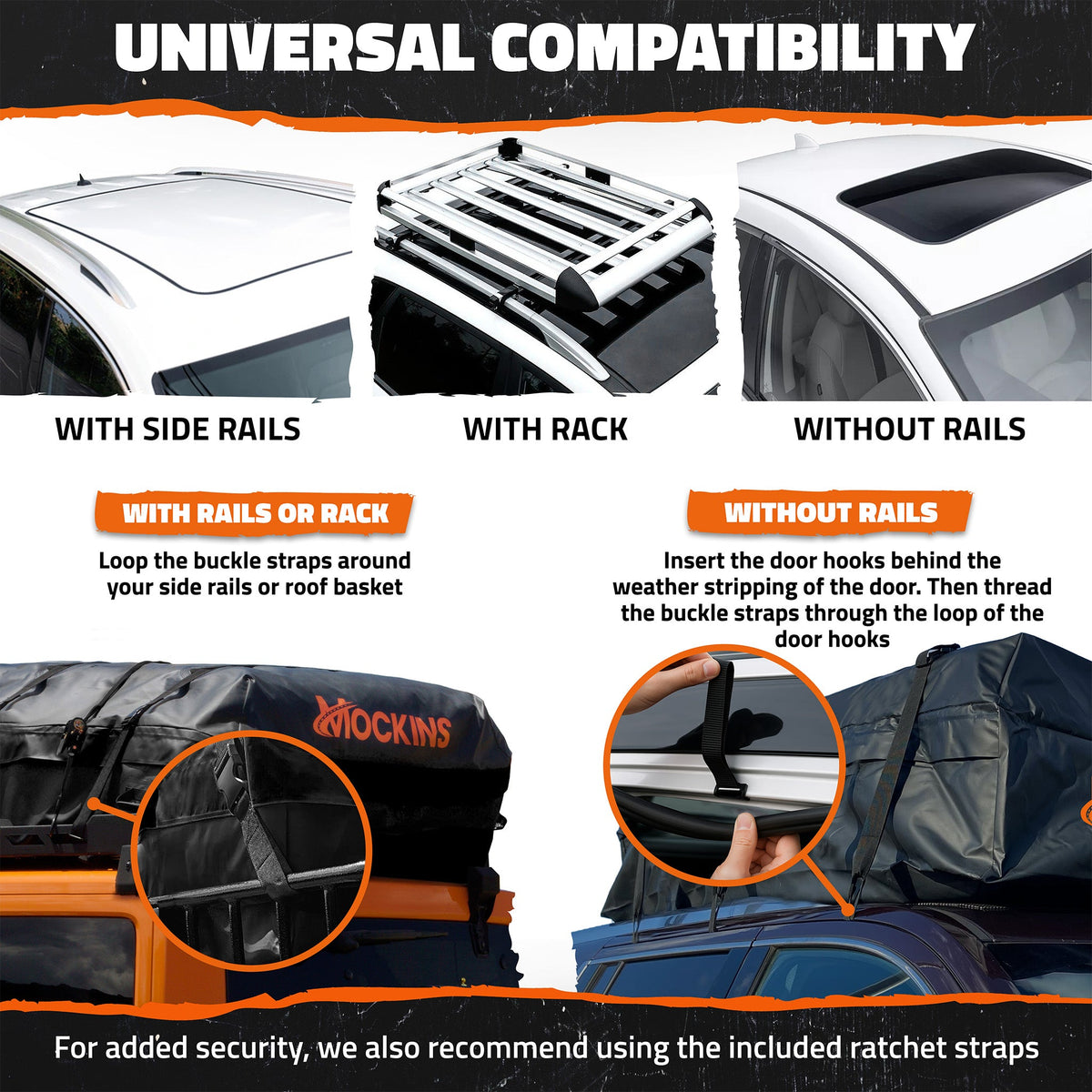 40 Cu Ft Rooftop Bag 72"x48"x20"