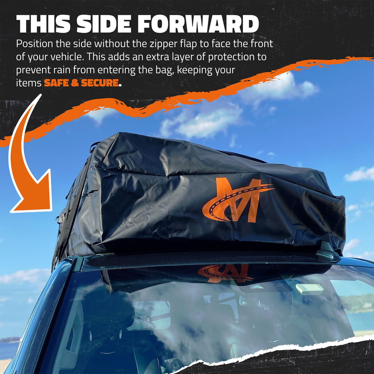 40 Cu Ft Rooftop Bag 72"x48"x20"