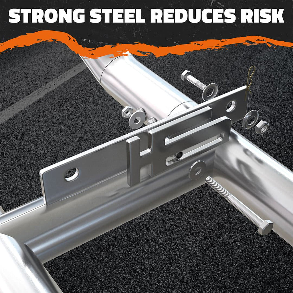 Front Bumper Guard Mounting Brackets for Peterbilt 2019 (Brackets ONLY)