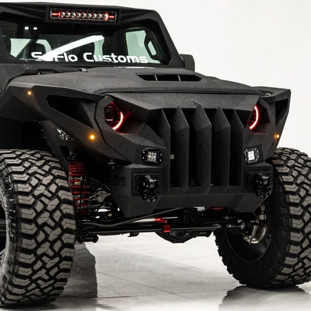 Jeep Wrangler Color Changing RGBW Halo Headlights 2018-2027