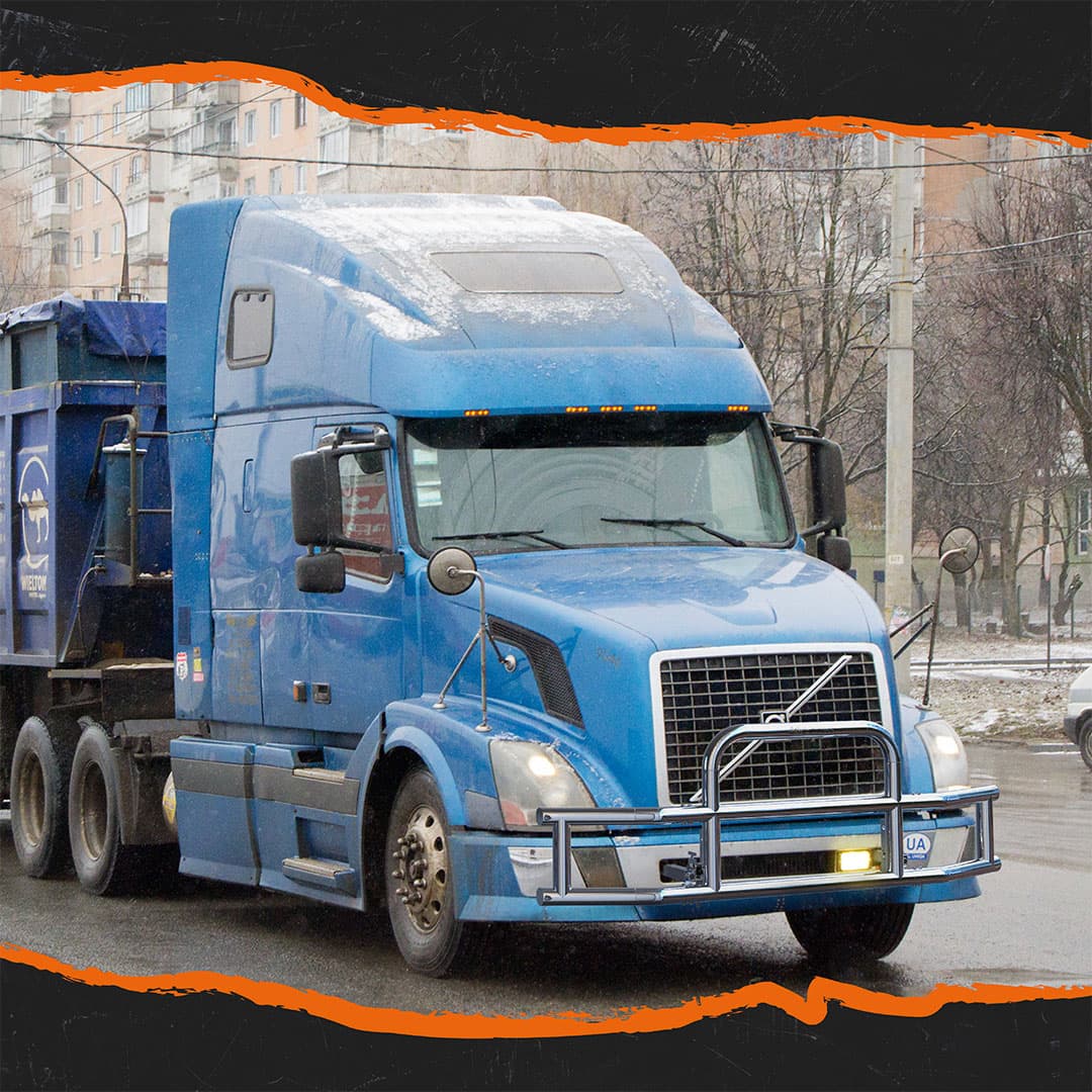 Front Bumper Guard Mounting Brackets for Freightliner Cascadia 2007-2017  (Brackets ONLY)