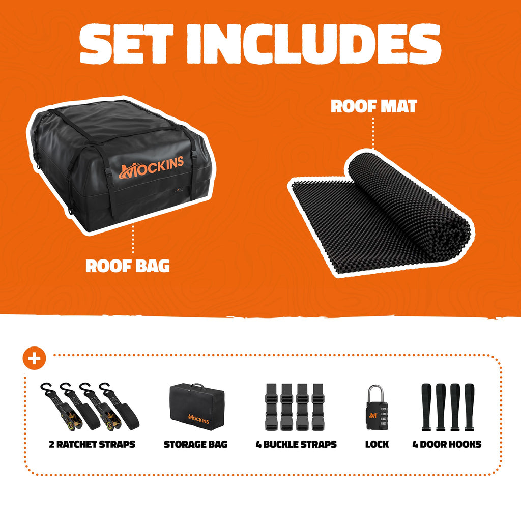 16 Cu Ft Rooftop Bag 45"x34"x18"