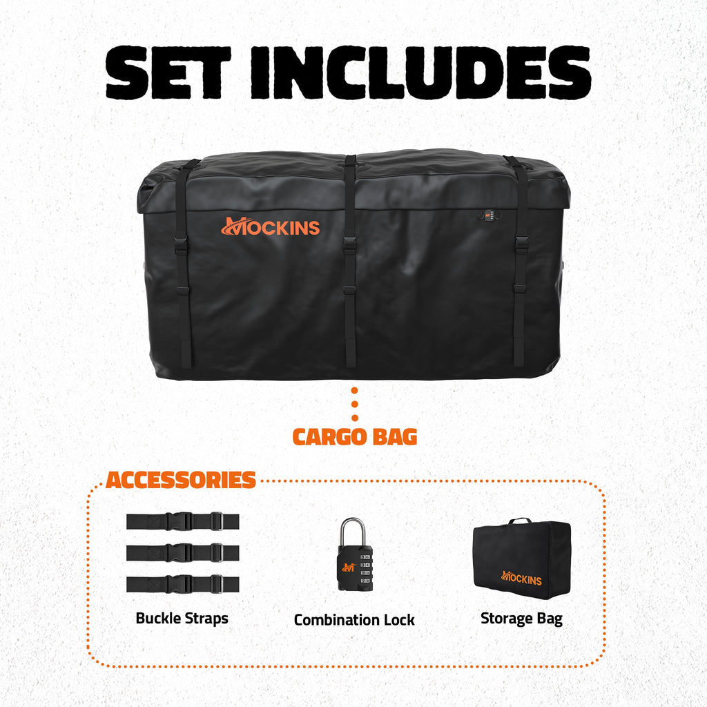 25 Cu Ft Cargo Bag 60"x24"x31"