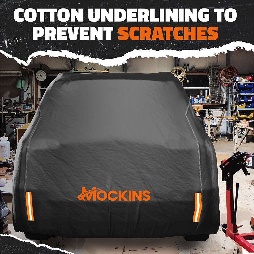 Heavy Duty Waterproof SUV Covers - Cotton Lined