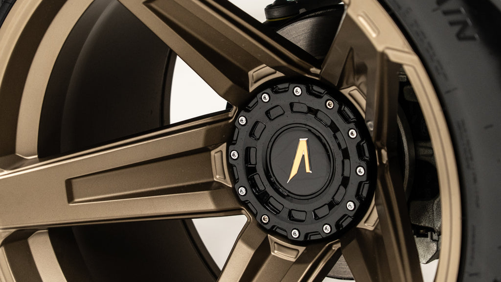 Apocalypse 5 Spoke Wheel for Jeep Wrangler and Gladiator 5 Lug (Bronze)
