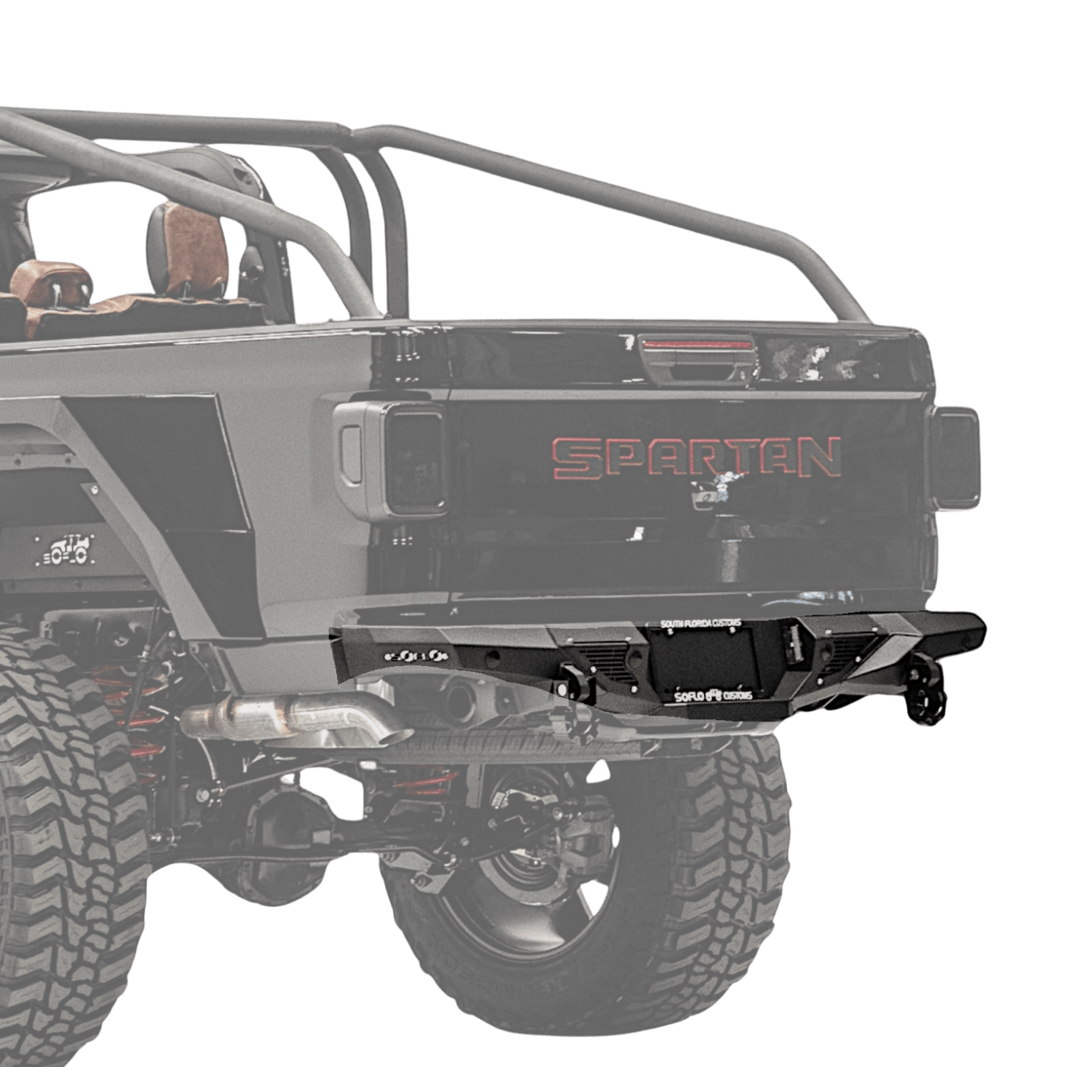 Jeep Gladiator Steel Rear Bumper 2020-2026