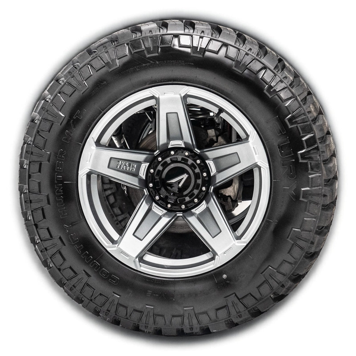 Ford Bronco Apocalypse 5 Spoke Wheel 6 Lug (Silver) 2021-2027