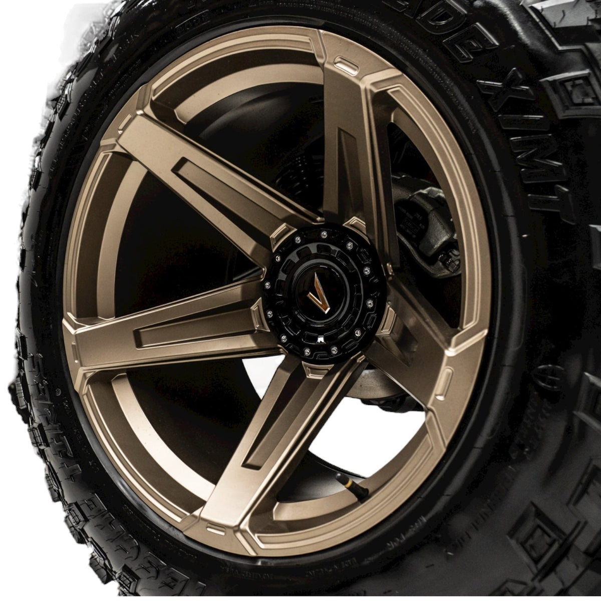 Ford Bronco Apocalypse 5 Spoke Wheel 6 Lug (Bronze)