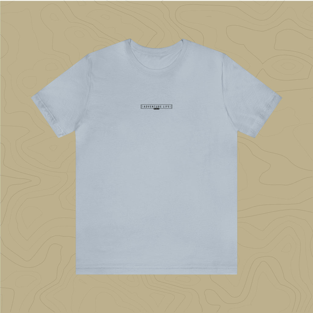 White Rim Trail - Adventure Life Trail Topographic Garment Dyed Tee