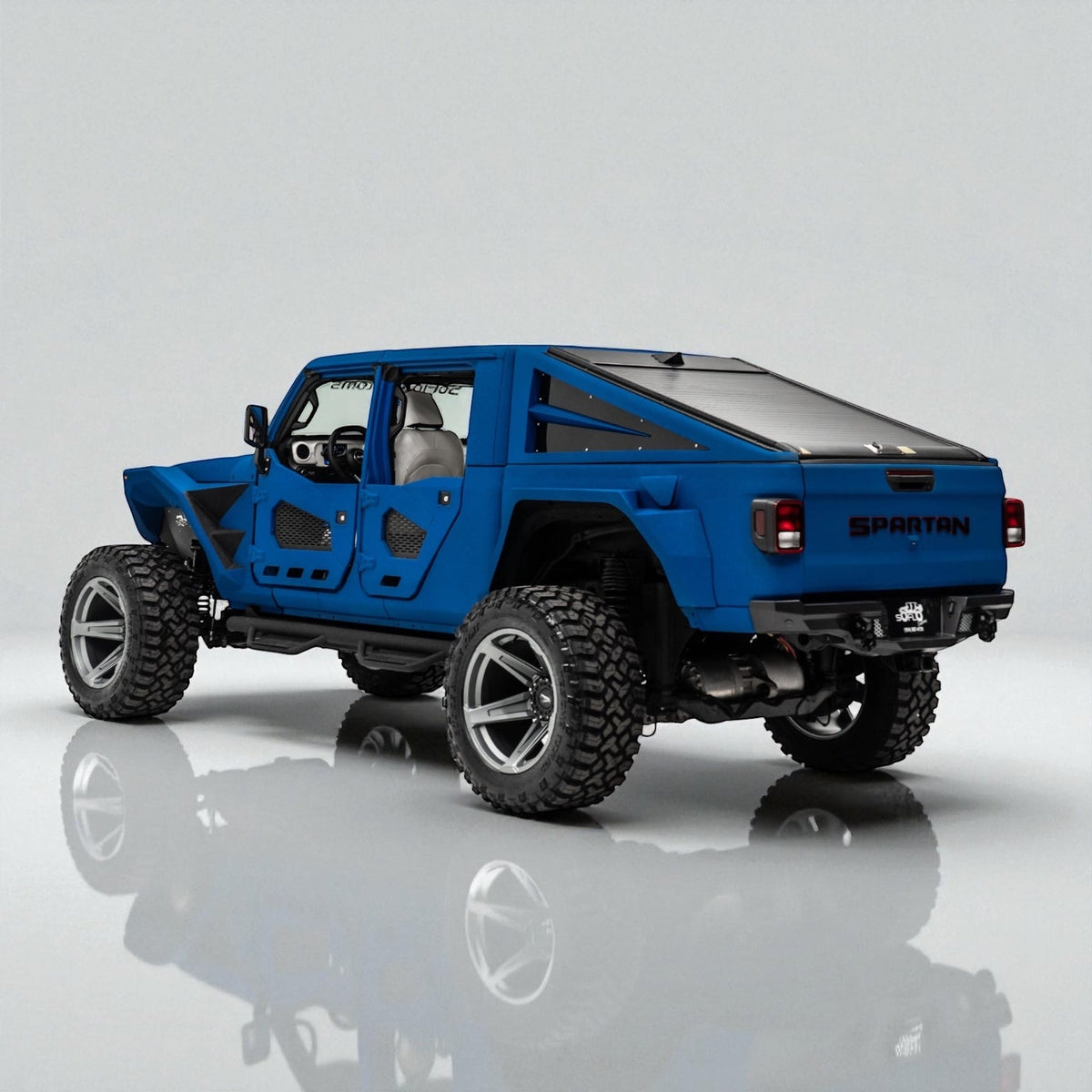 Jeep Gladiator Stationary Steel Side Steps 2020-2027
