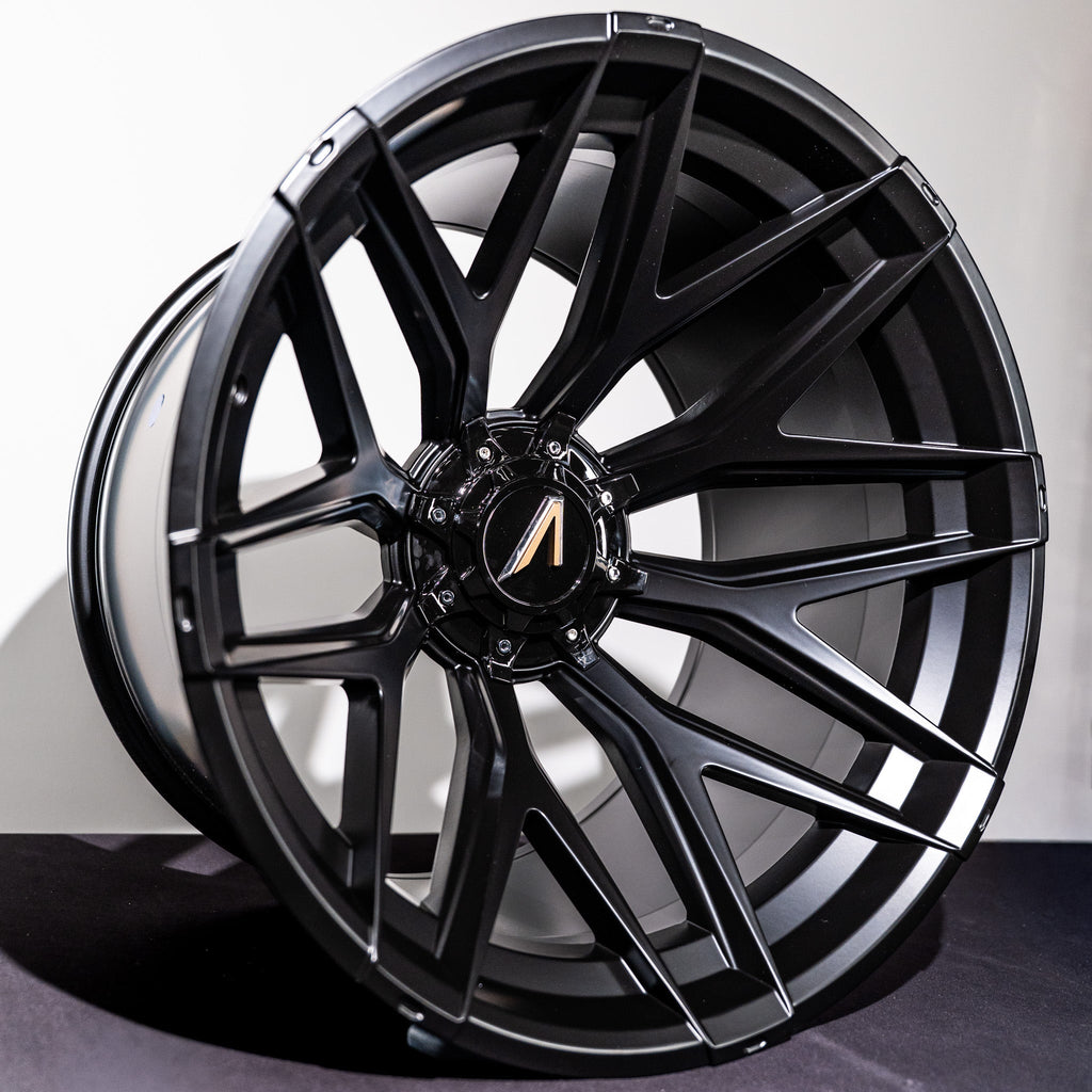 Apocalypse GEN 3 BLACK Rim for GMC SIERRA 1500 (22x14) Ultimate Offset