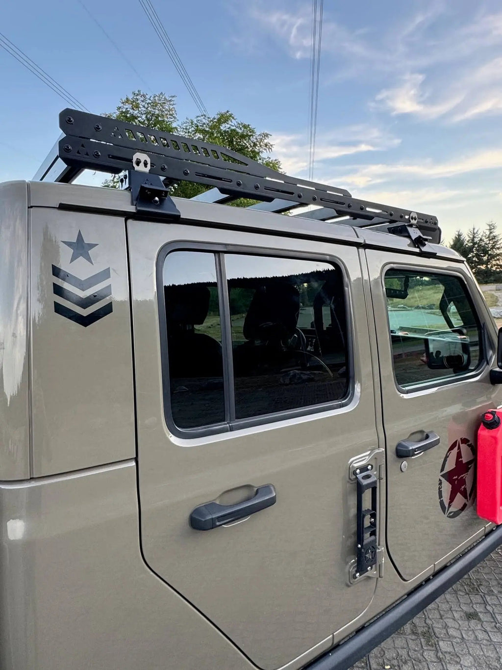 Jeep Gutter Mount Roof Rack