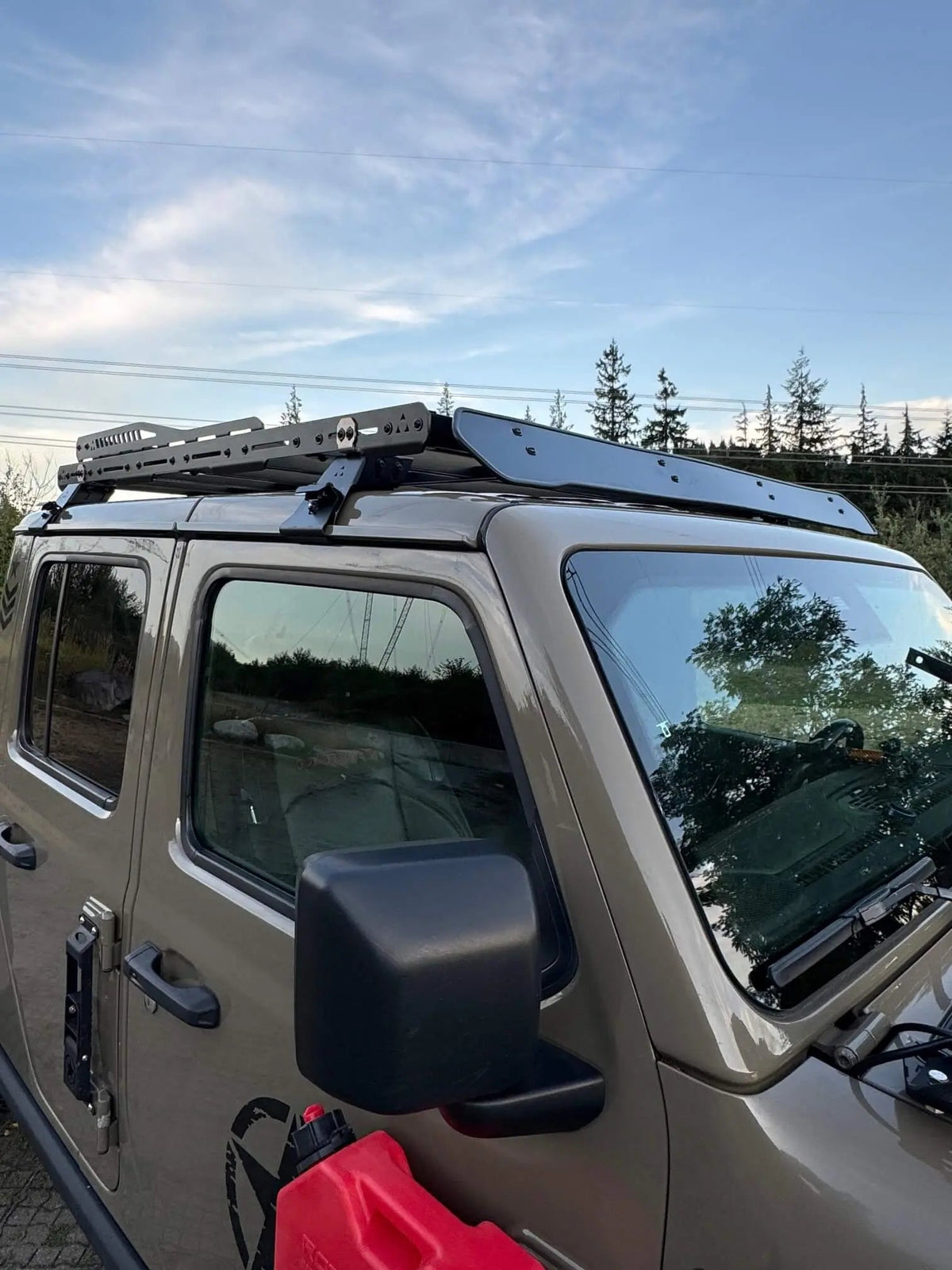 Jeep Gutter Mount Roof Rack