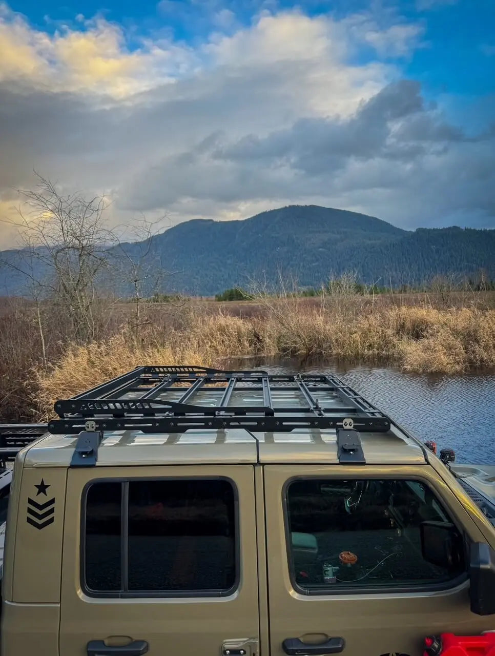 Jeep Gutter Mount Roof Rack