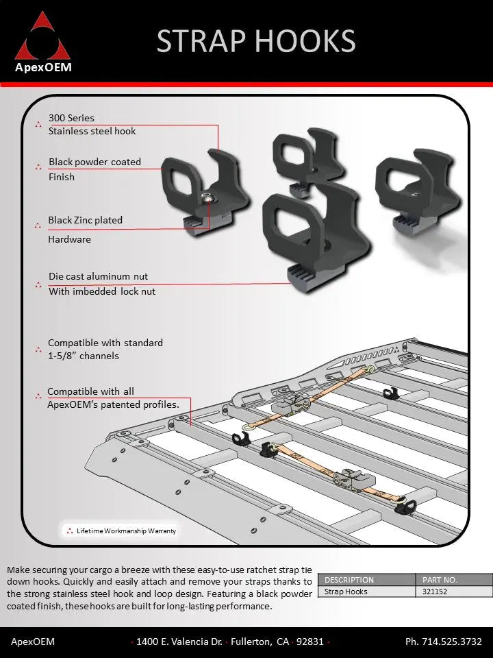 Strap Hooks
