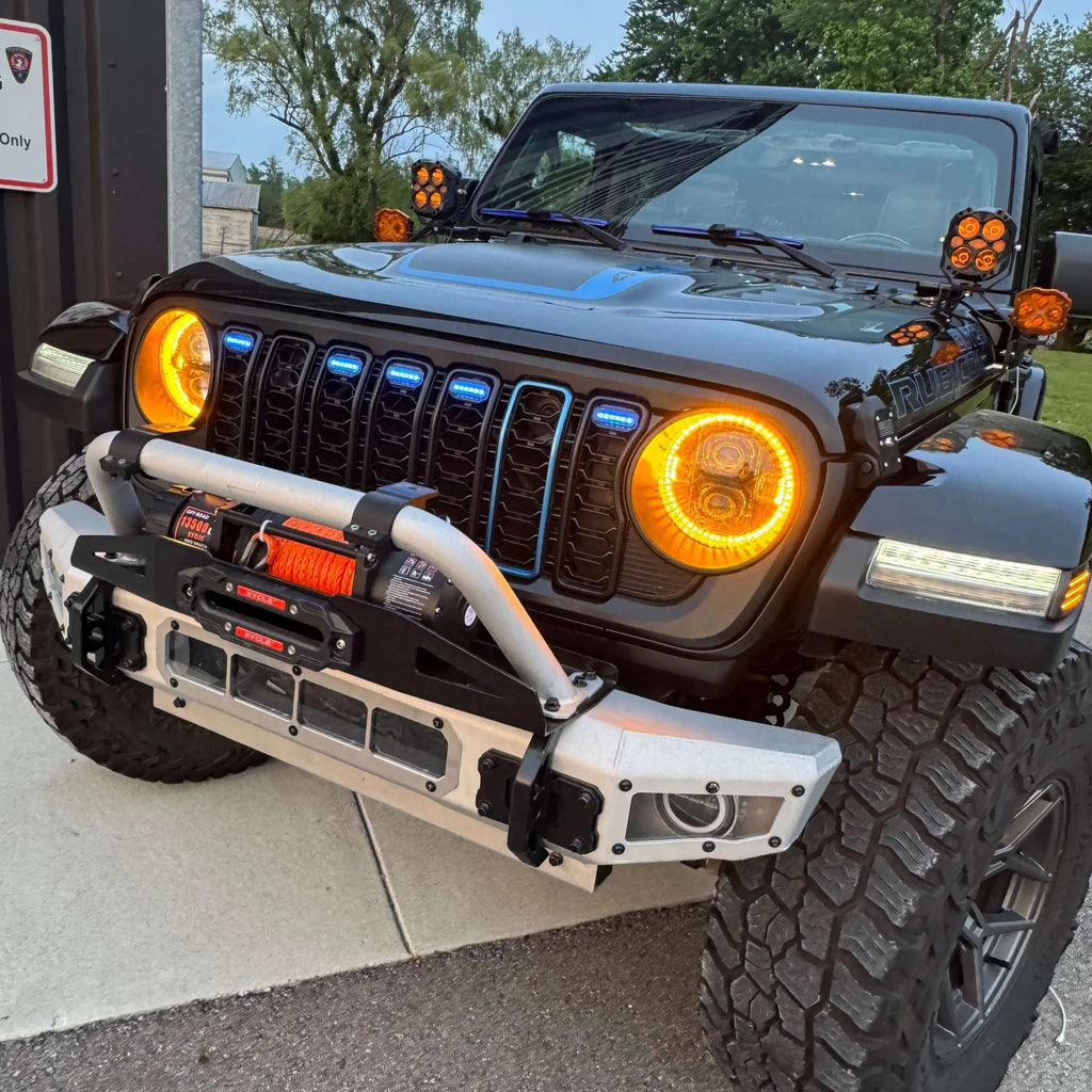 Front Mid-Width Complete Jeep JL-JT Bumper Kit |Jeep Wrangler / Gladiator