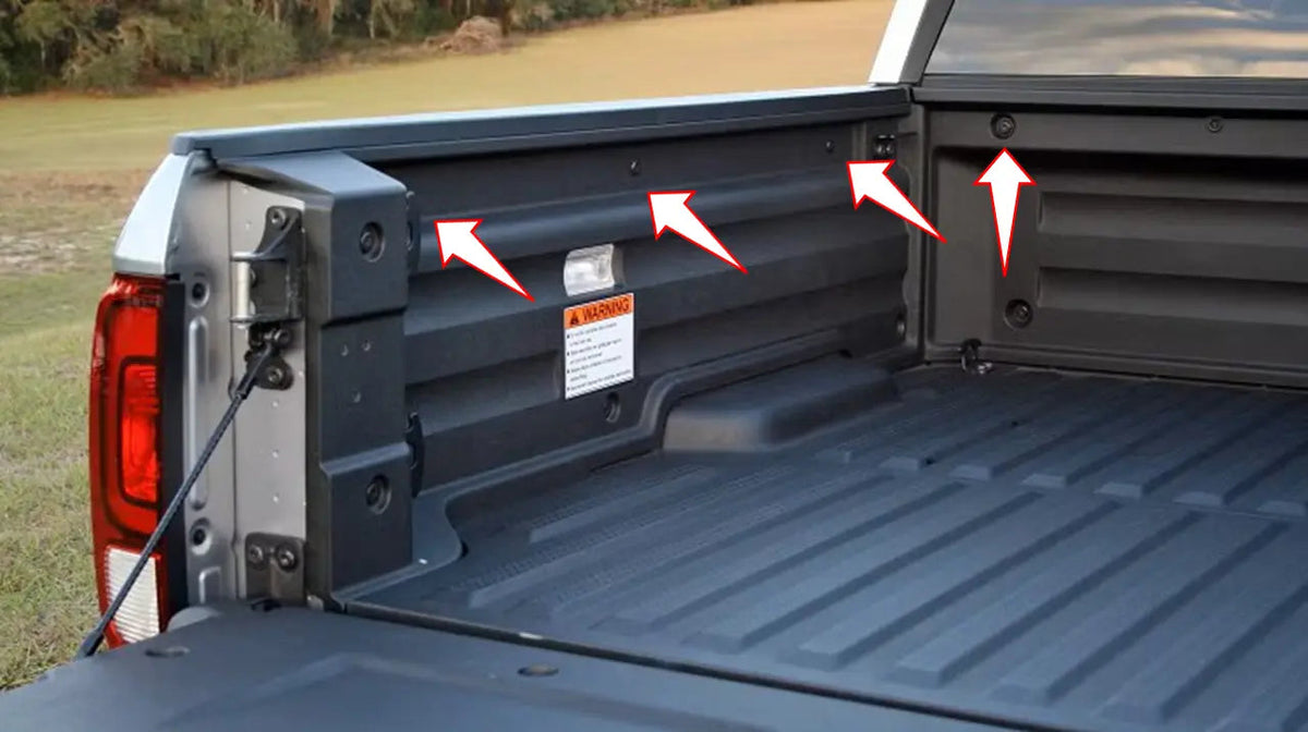 Honda Ridgeline Cargo Bed Rails