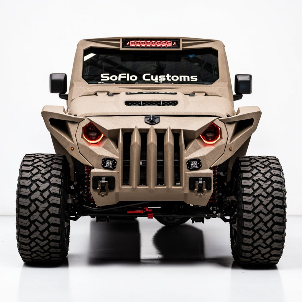 SoFlo Front Grille Bumper Gen 2 Jeep Gladiator 2020-2027
