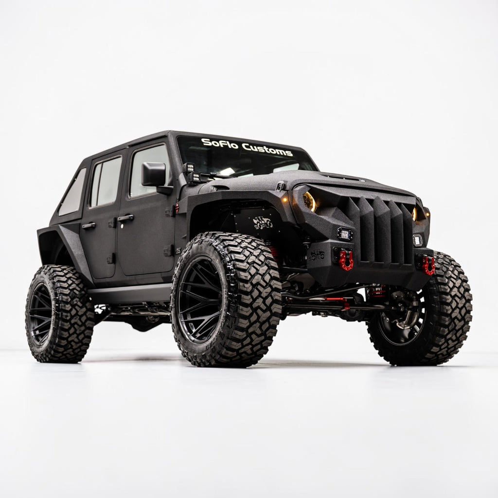 SoFlo Front Grille Bumper Gen 2 Jeep Wrangler 2018-2027