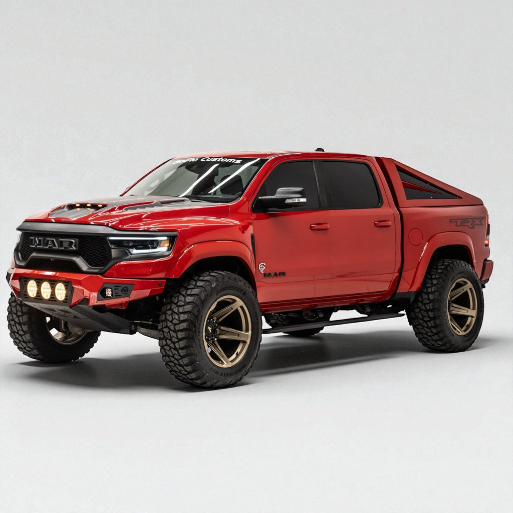 2021-2027 RAM TRX RHO FASTBACK SLANT BACK WITH TONNEAU