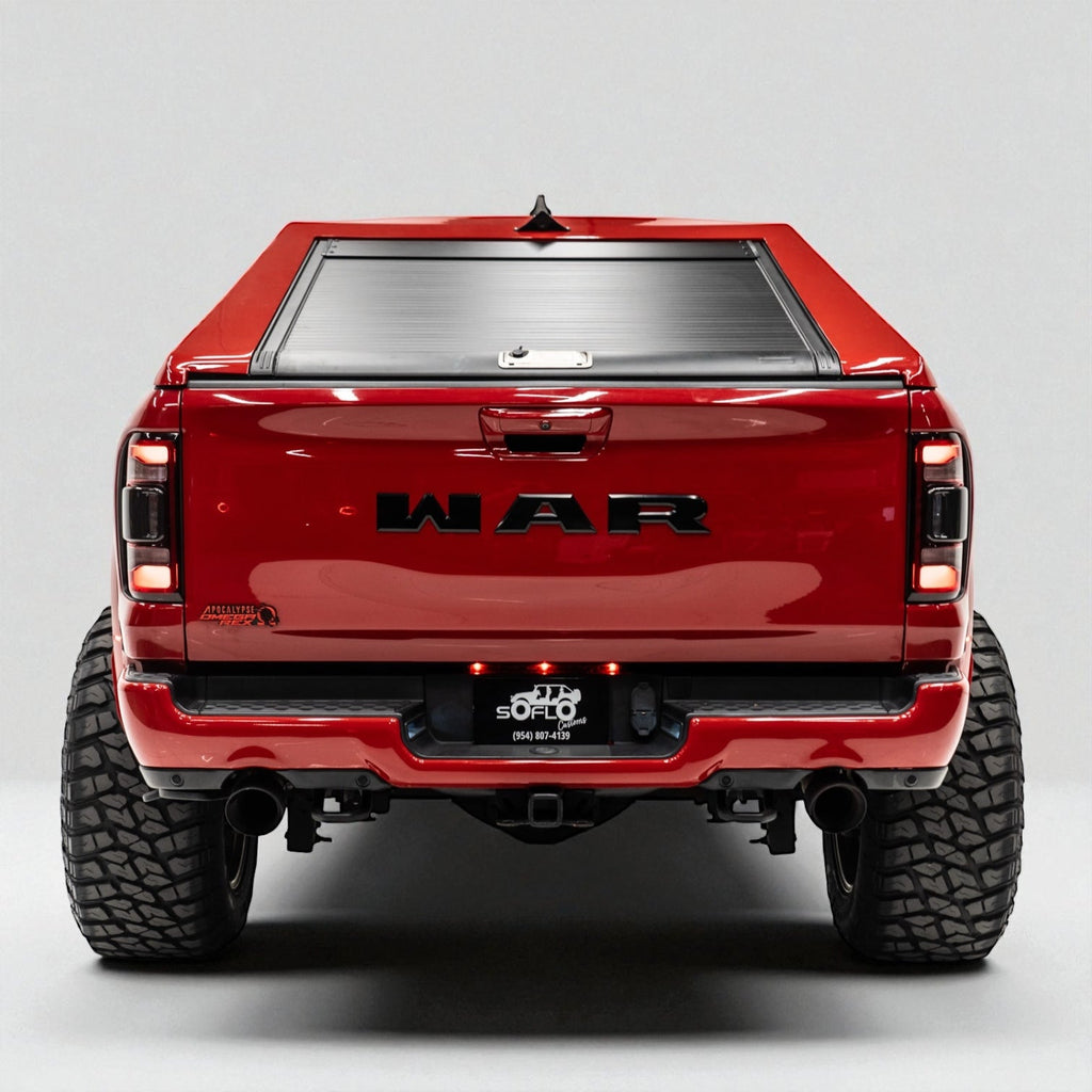 2021-2027 RAM TRX RHO FASTBACK SLANT BACK WITH TONNEAU