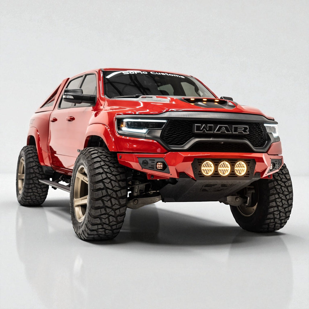2021-2027 RAM TRX RHO FASTBACK SLANT BACK WITH TONNEAU