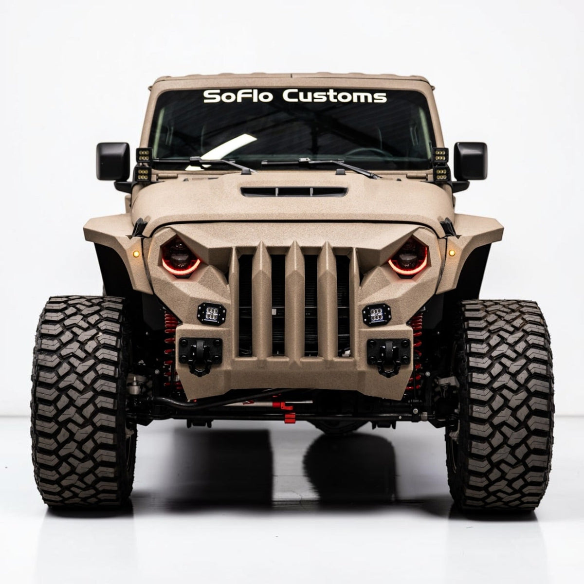SoFlo Front Grille Bumper Gen 2 Jeep Wrangler 2018-2027