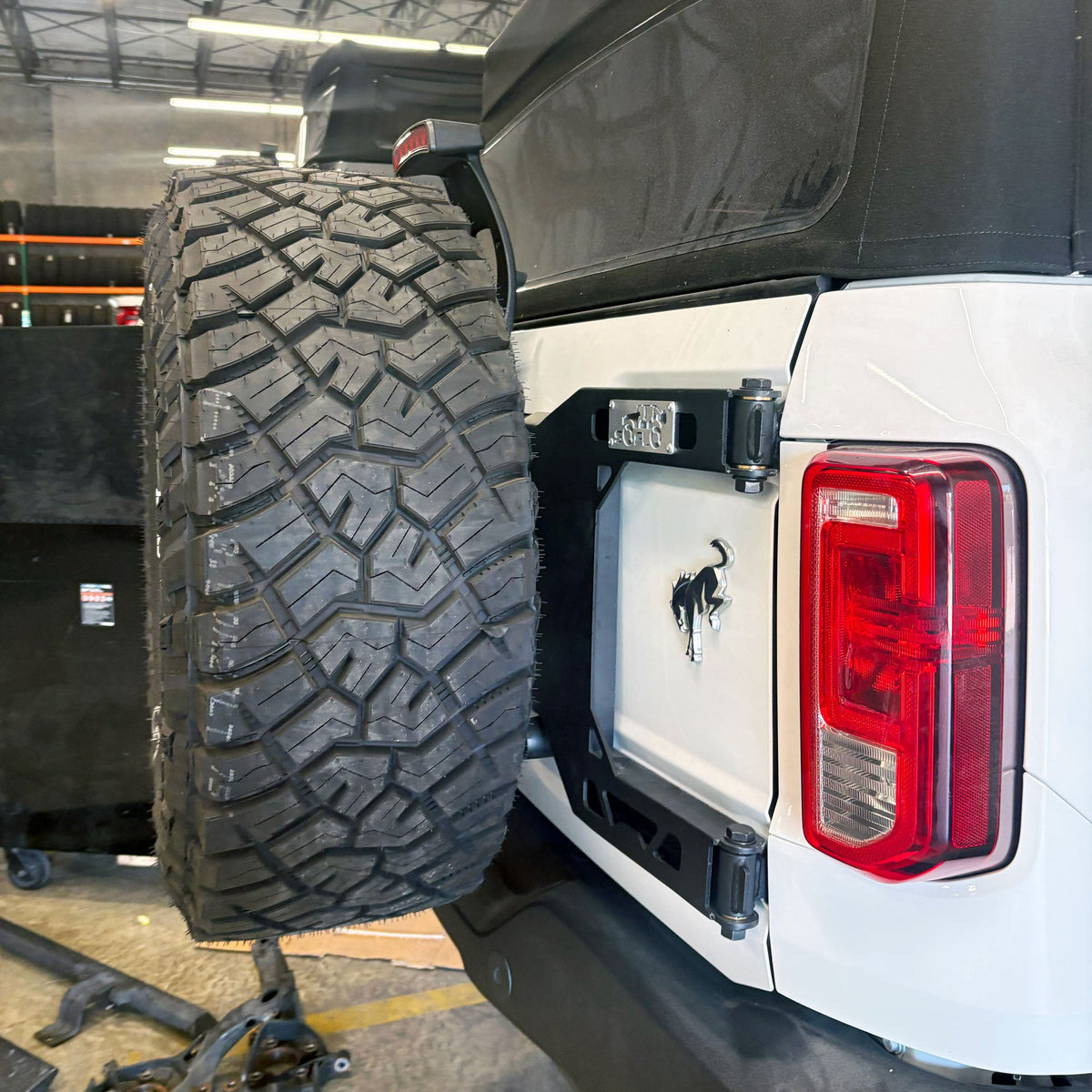 FORD BRONCO Reinforced Steel 5th Tire Carrier