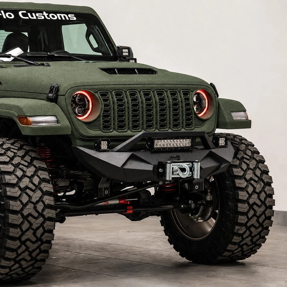 Jeep Wrangler Front Bumper Stubby 2018-2027