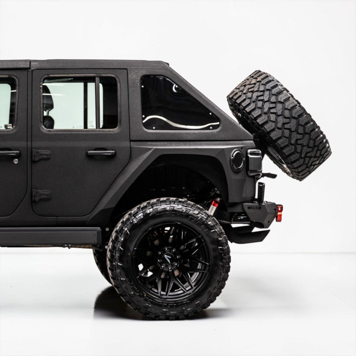 Apocalypse GEN 3 BLACK Rim for Jeep Wrangler and Jeep Gladiator (22x14) Ultimate Offset