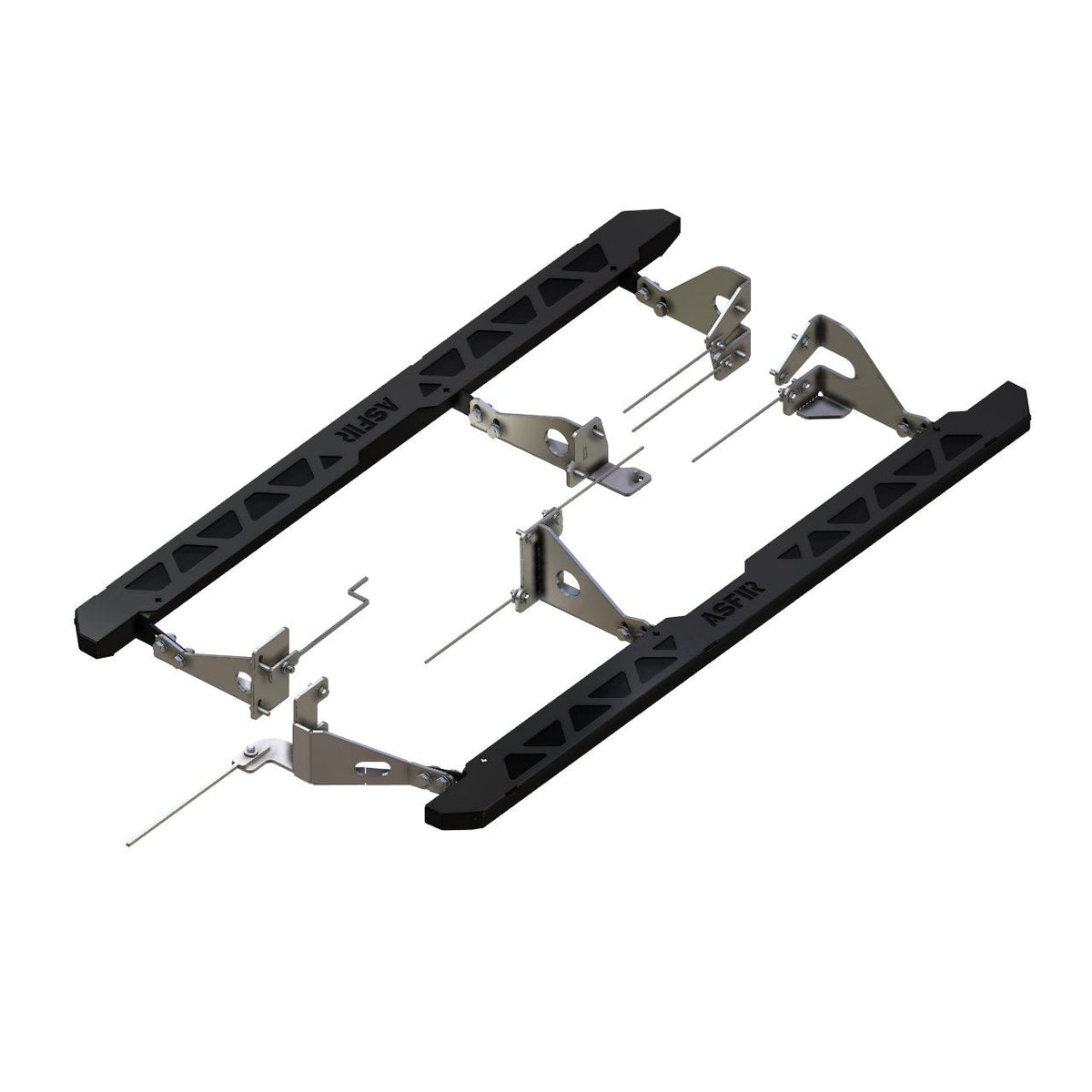Toyota Land Cruiser Prado 150 Rock Sliders | with KDSS