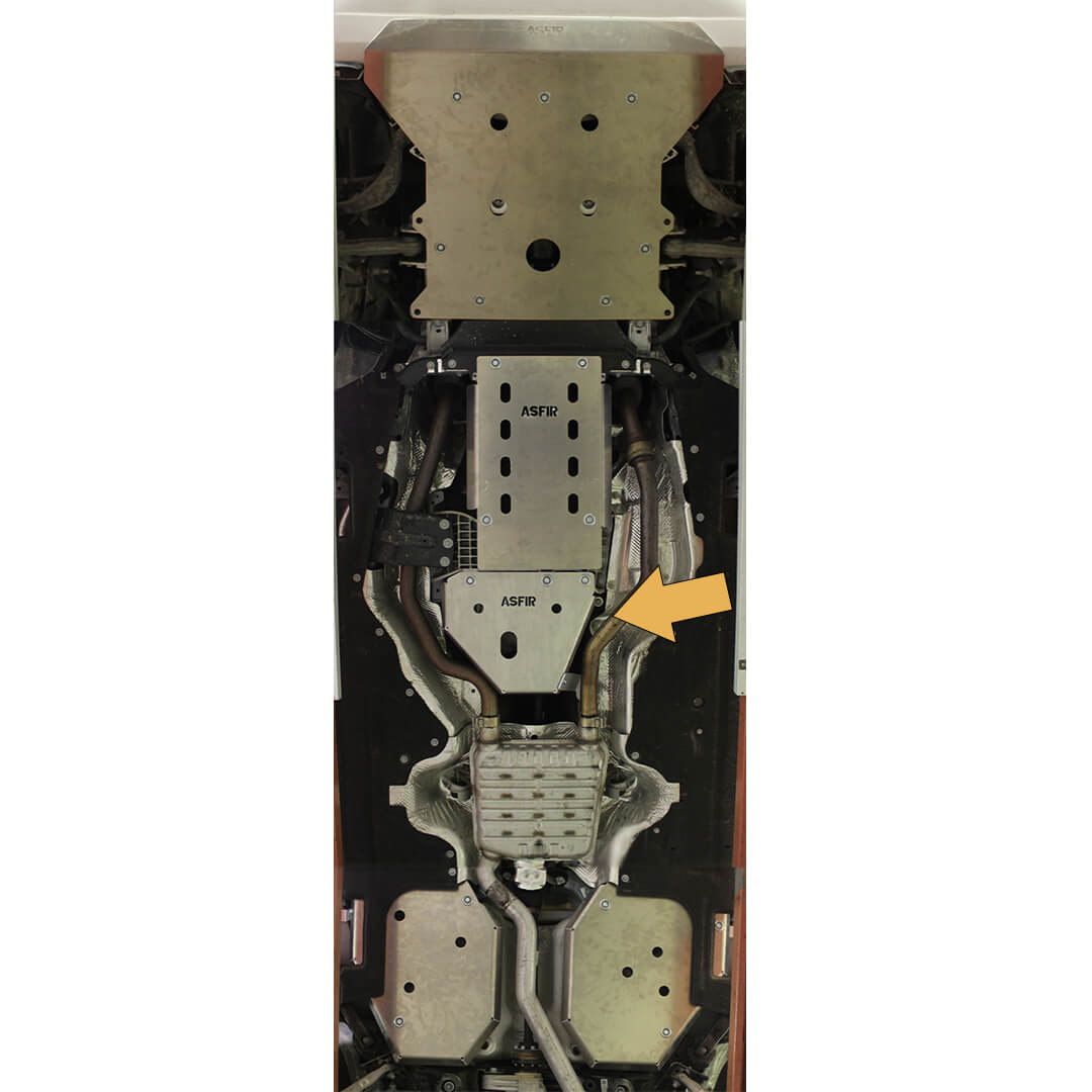 Jeep Grand Cherokee WL Transfer Case Skid Plate | WITH Quadra-Drive II / Quadra-Trac II