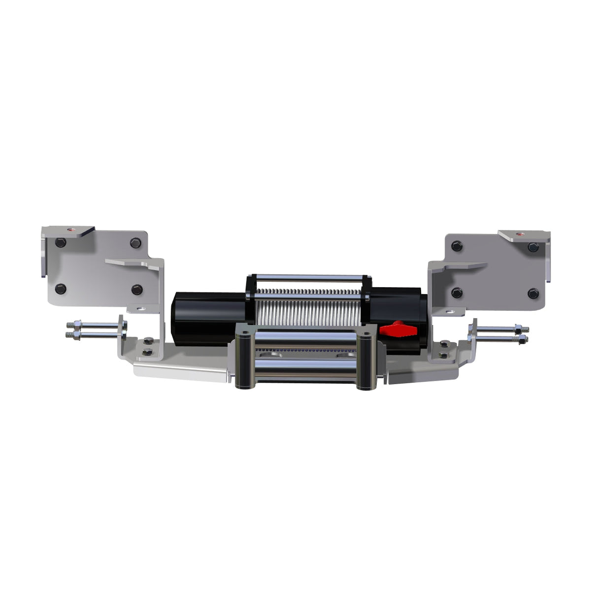 Chevrolet Silverado 2500 HD/3500 HD Hidden Winch Mount