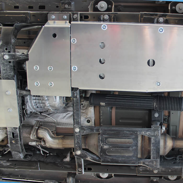 Jeep Wrangler JL EcoDiesel Transfer Case & Fuel Filter Skid Plate
