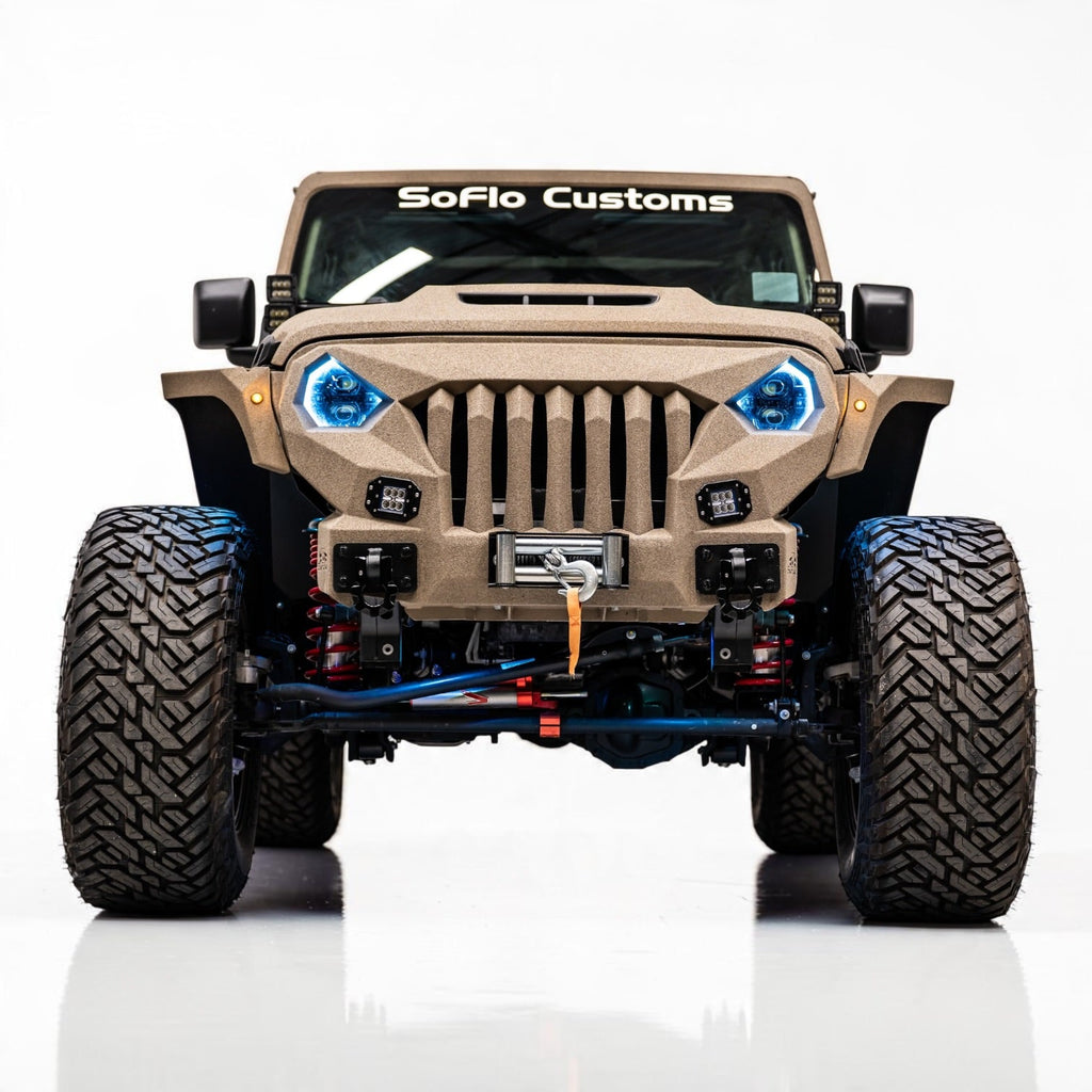 Jeep Wrangler Front Sniper Fenders 2018-2027