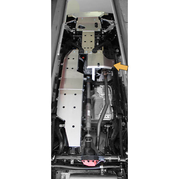 Asfir 4x4 Ford Bronco Transmission and Transfer Case Aluminum Skid Plate