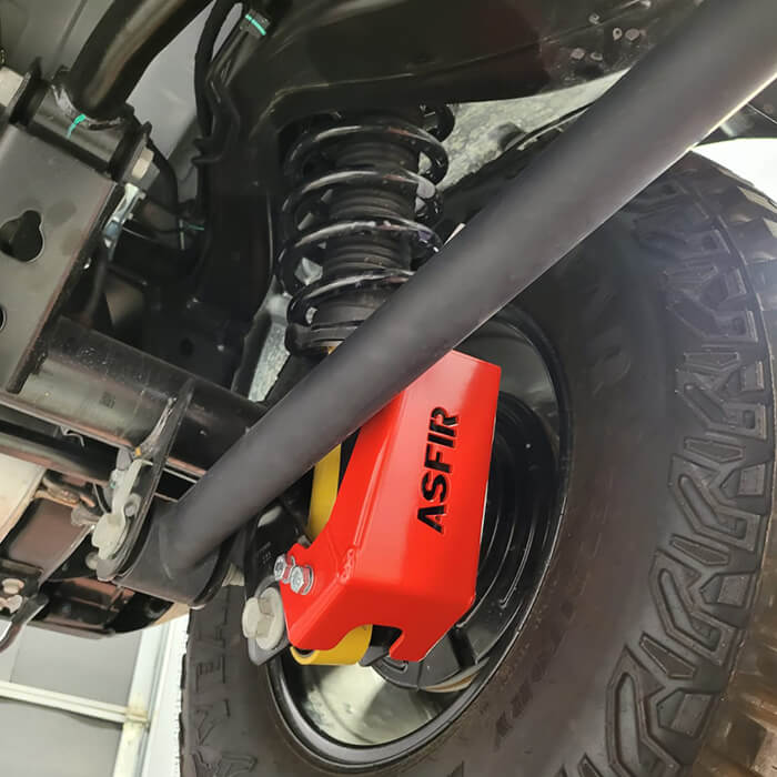 Ford Bronco Rear Shock Protectors (L & R) | Steel