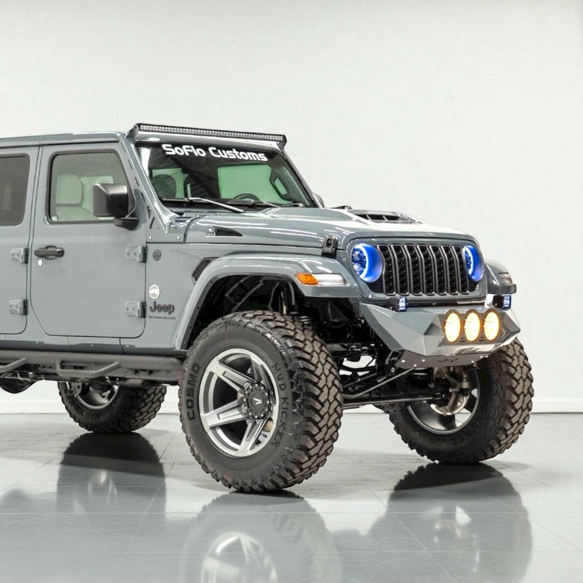 Jeep Wrangler GOBI Front Bumper 2018-2027
