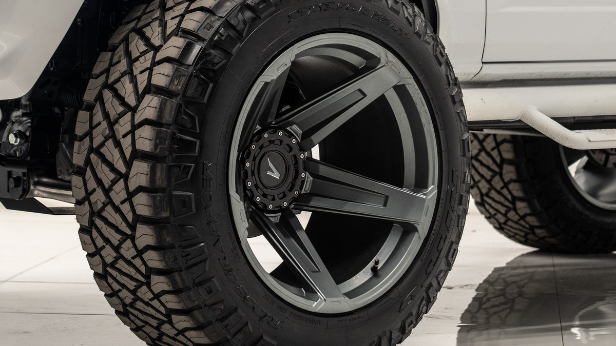 Ford Bronco Apocalypse 5 Spoke Wheel 6 Lug (Silver) 2021-2027