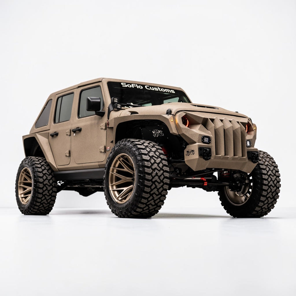SoFlo Front Grille Bumper Gen 2 Jeep Wrangler 2018-2027