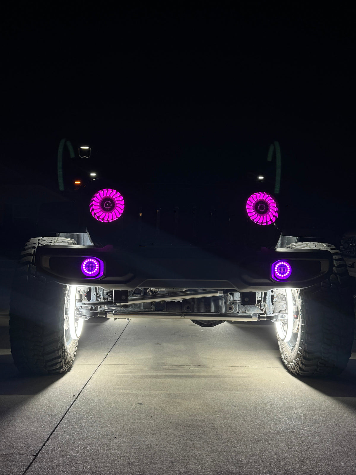 Shoreline Offroad Pro Series Pure White 10 Row Wheel Lights