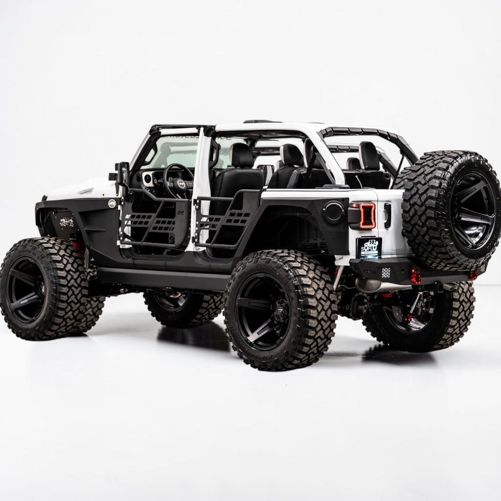 Jeep Wrangler Rear SoFlo Sniper Fenders 2018-2027