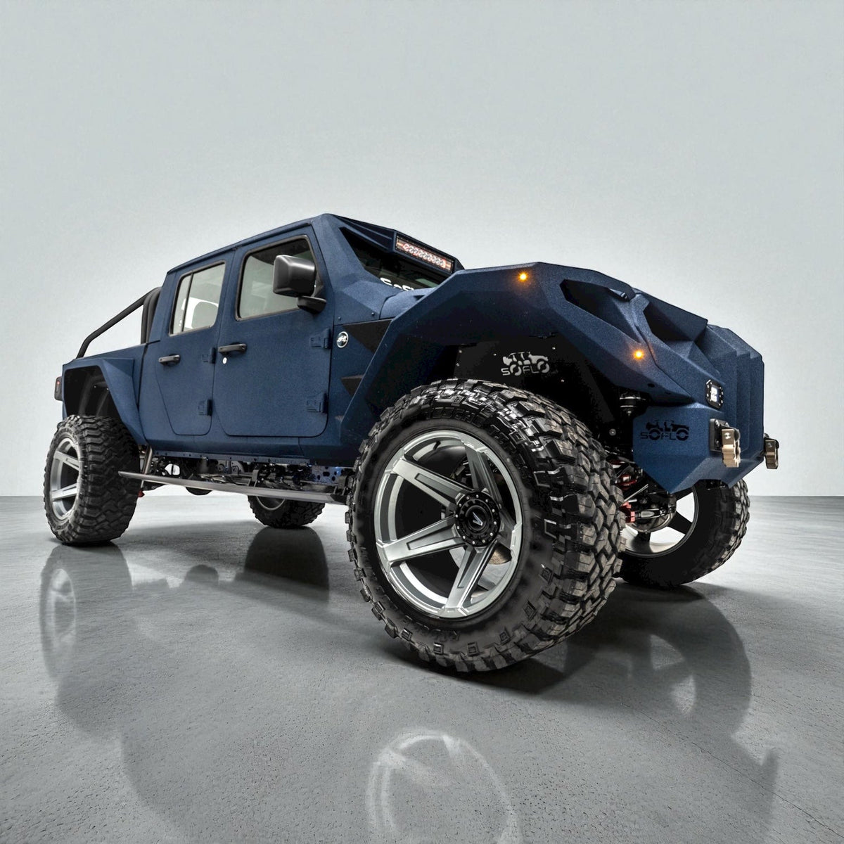 Apocalypse 5 Spoke Wheel for Jeep Gladiator /  Wrangler 5 Lug (Silver)
