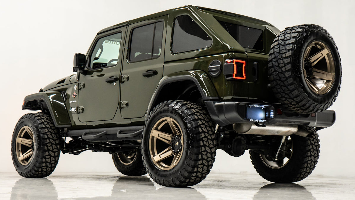 Apocalypse 5 Spoke Wheel for Jeep Wrangler and Gladiator 5 Lug (Bronze)