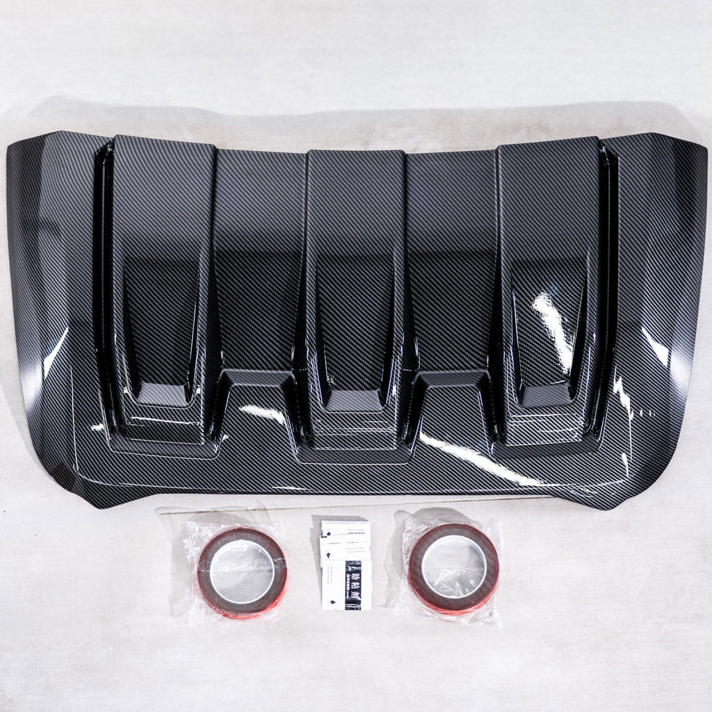 F150 HOOD SCOOP CARBON FINISH